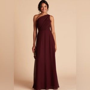 Birdy Grey KIRA DRESS CHIFFON CABERNET Small